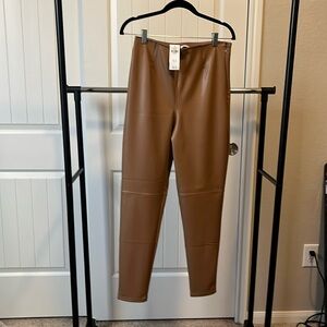 NWT Abercrombie and Fitch Vegan Leather Pants